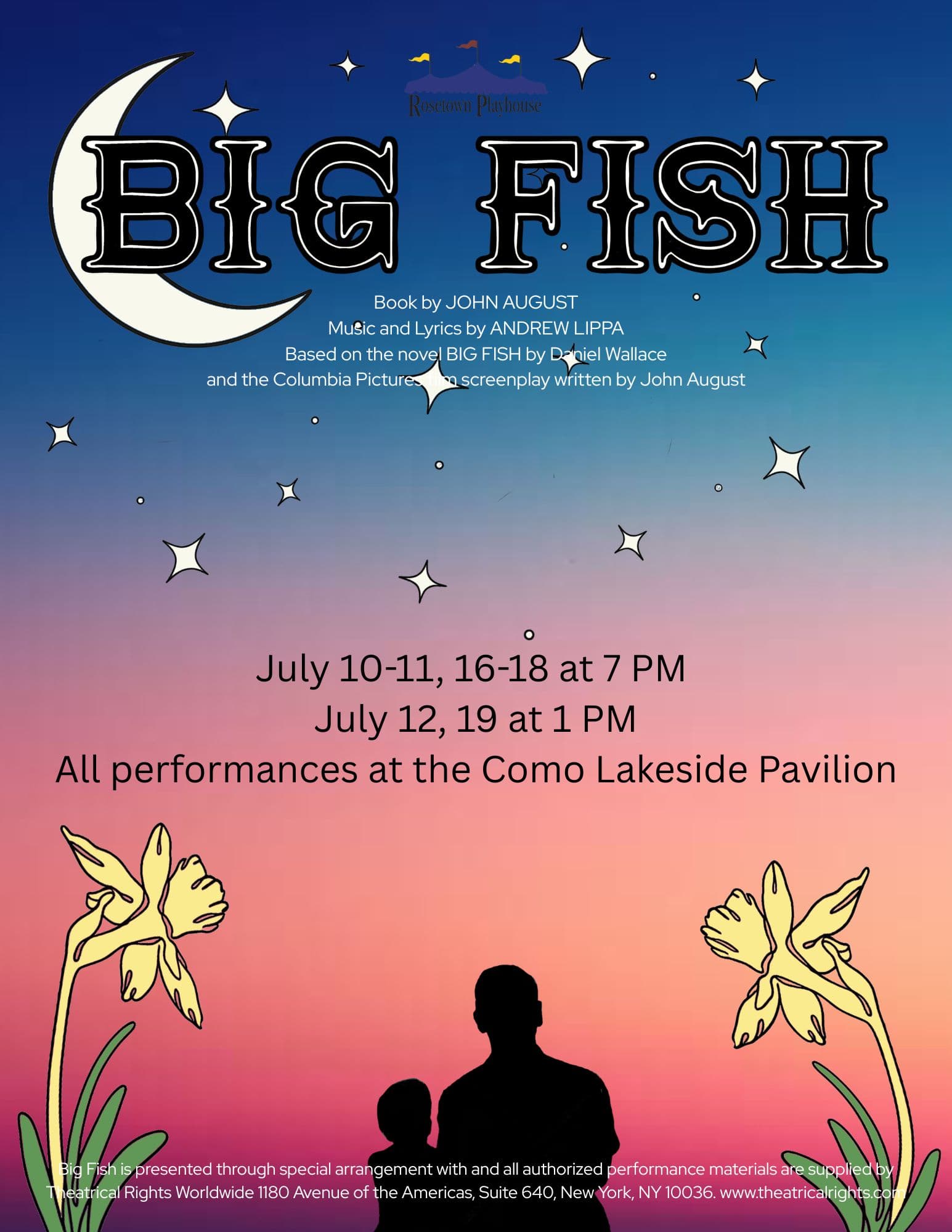 Big Fish — Rosetown Playhouse, by John August & Andrew Lippa